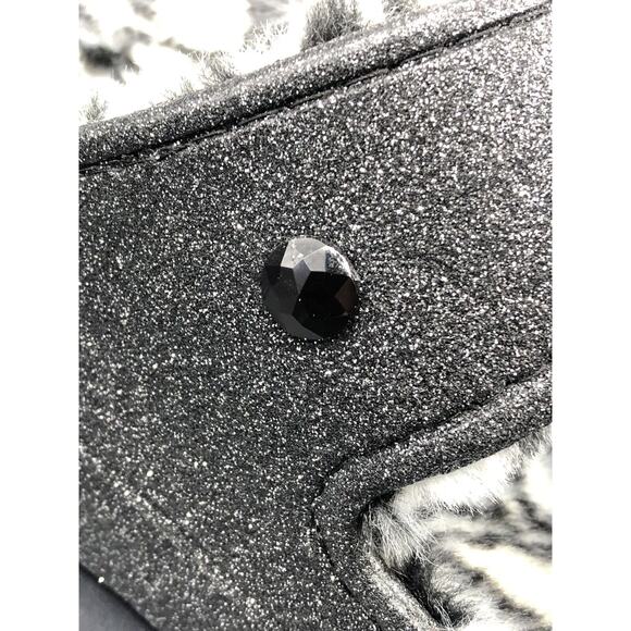 New Crocs Classic Cozzzy Disco Glitter Sandal Women's Size 14/Men’s 13 - Picture 14 of 16